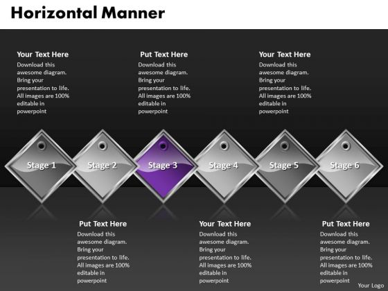 Ppt Purple Diamond Horizontal Manner 6 Practice The PowerPoint Macro Steps Templates Ppt Purple Diamond Horizontal Manner 6 Practice The PowerPoint Macro Steps Templates