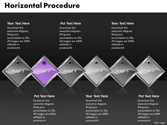Ppt Purple Diamond Horizontal Procedure 6 Steps PowerPoint Templates Ppt Purple Diamond Horizontal Procedure 6 Steps PowerPoint Templates