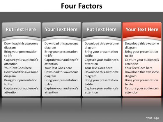 Ppt Red Table Listing Its Factors Components PowerPoint Templates Ppt Red Table Listing Its Factors Components PowerPoint Templates