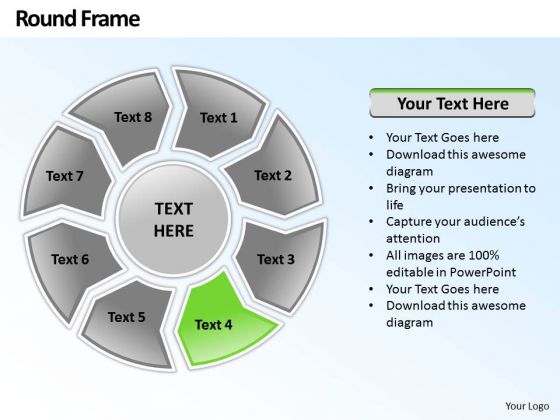 Ppt Round Frame 8 Stages PowerPoint Templates Ppt Round Frame 8 Stages PowerPoint Templates
