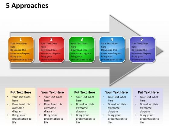 Ppt Sequential Illustration Of 5 Approaches An Arrow PowerPoint Templates Ppt Sequential Illustration Of 5 Approaches An Arrow PowerPoint Templates
