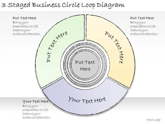 Ppt Slide 3 Staged Business Circle Loop Diagram Consulting Firms Ppt Slide 3 Staged Business Circle Loop Diagram Consulting Firms