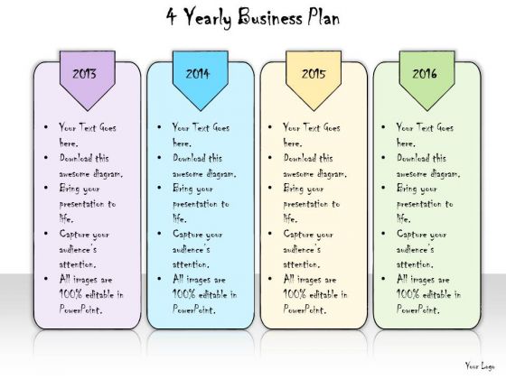 Ppt Slide 4 Yearly Business Plan Marketing Ppt Slide 4 Yearly Business Plan Marketing