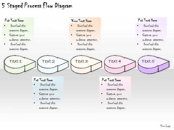 Ppt Slide 5 Staged Process Flow Diagram Strategic Planning Ppt Slide 5 Staged Process Flow Diagram Strategic Planning