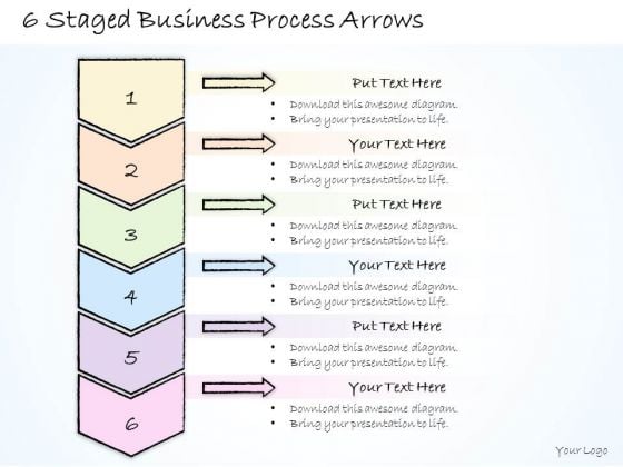 Ppt Slide 6 Staged Business Process Arrows Sales Plan Ppt Slide 6 Staged Business Process Arrows Sales Plan