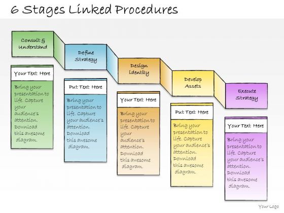 Ppt Slide 6 Stages Linked Procedures Business Diagrams Ppt Slide 6 Stages Linked Procedures Business Diagrams