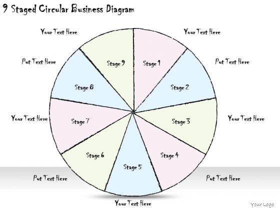 Ppt Slide 9 Staged Circular Business Diagram Diagrams Ppt Slide 9 Staged Circular Business Diagram Diagrams