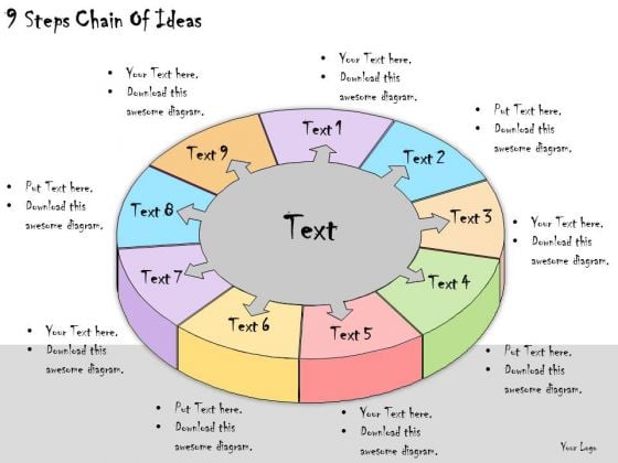 Ppt Slide 9 Steps Chain Of Ideas Strategic Planning Ppt Slide 9 Steps Chain Of Ideas Strategic Planning