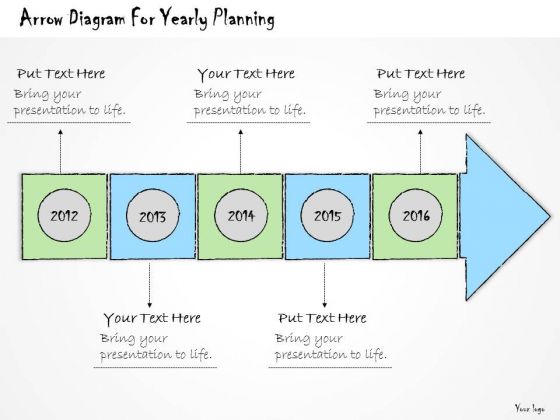 Ppt Slide Arrow Diagram For Yearly Planning Strategic Ppt Slide Arrow Diagram For Yearly Planning Strategic