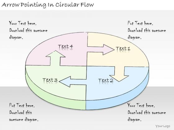 Ppt Slide Arrow Pointing Circular Flow Consulting Firms Ppt Slide Arrow Pointing Circular Flow Consulting Firms