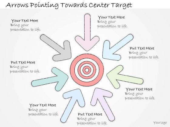 Ppt Slide Arrows Pointing Towards Center Target Business Diagrams Ppt Slide Arrows Pointing Towards Center Target Business Diagrams