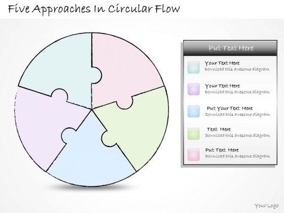Ppt Slide Five Approaches In Circular Flow Business Diagrams Ppt Slide Five Approaches In Circular Flow Business Diagrams