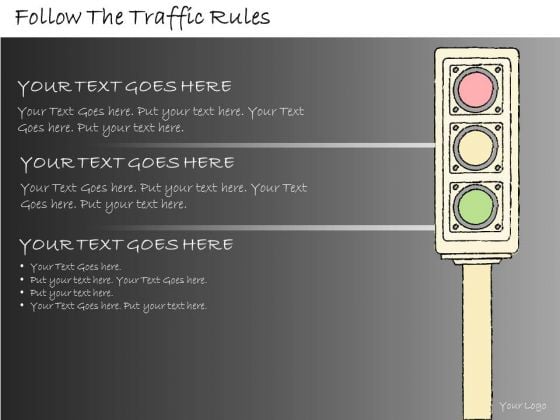 Ppt Slide Follow The Traffic Rules Marketing Plan Ppt Slide Follow The Traffic Rules Marketing Plan