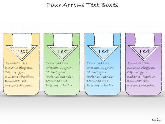 Ppt Slide Four Arrows Text Boxes Consulting Firms Ppt Slide Four Arrows Text Boxes Consulting Firms