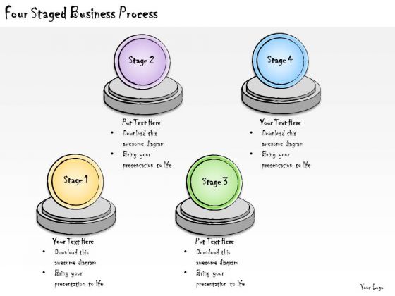 Ppt Slide Four Staged Business Process Diagrams Ppt Slide Four Staged Business Process Diagrams