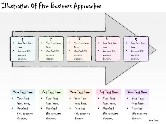 Ppt Slide Illustration Of Five Business Approaches Plan Ppt Slide Illustration Of Five Business Approaches Plan