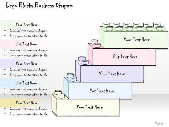 Ppt Lego Blocks Diagram Strategic Planning - Templates