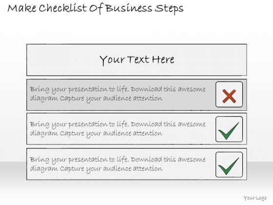 Ppt Slide Make Checklist Of Business Steps Plan Ppt Slide Make Checklist Of Business Steps Plan