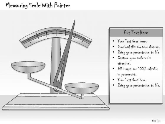Ppt Slide Measuring Scale With Pointer Consulting Firms