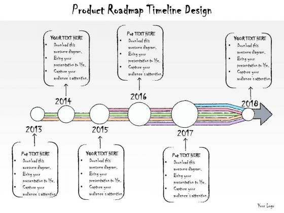 Ppt Slide Product Roadmap Timeline Design Business Plan