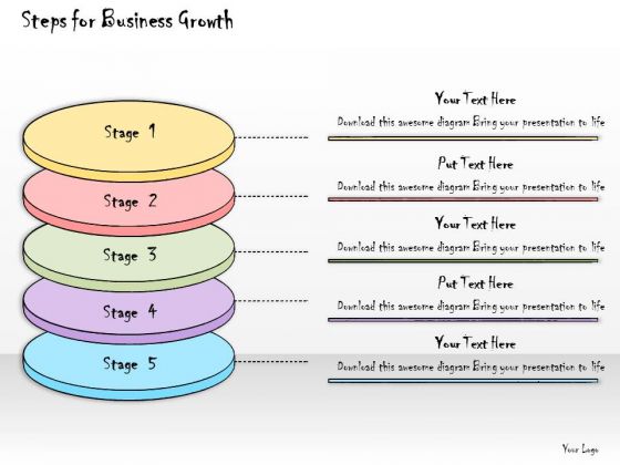Ppt Slide Steps For Business Growth Consulting Firms