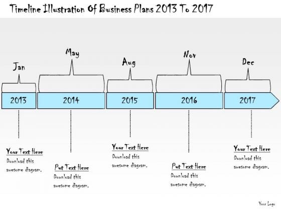 Ppt Slide Timeline Illustration Of Business Plans 2013 To 2017 Ppt Slide Timeline Illustration Of Business Plans 2013 To 2017
