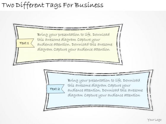 Ppt Slide Two Different Tags For Business Marketing Plan Ppt Slide Two Different Tags For Business Marketing Plan