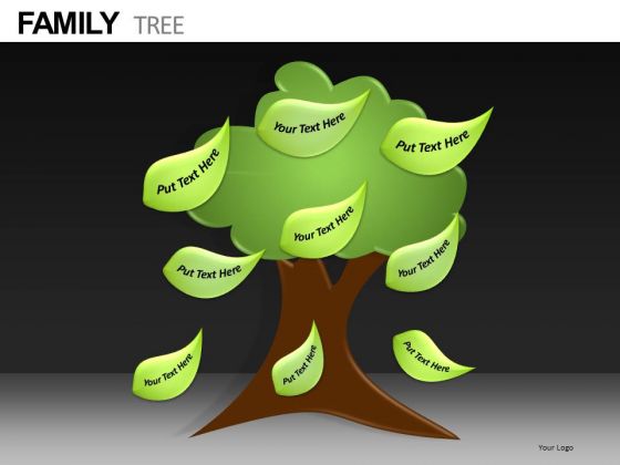 Ppt Slides Family Tree Diagram