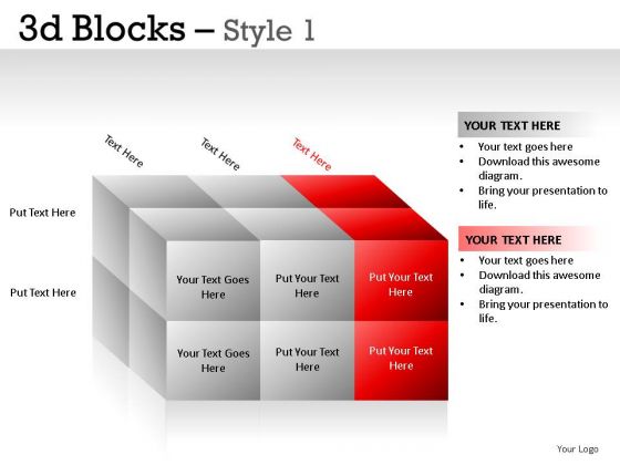 Presentation 3d Blocks 1 PowerPoint Slides And Ppt Diagram Templates Presentation 3d Blocks 1 PowerPoint Slides And Ppt Diagram Templates