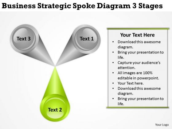 Presentation Strategic Spokdiagram 3 Stages Creating Business Plan PowerPoint Slides Presentation Strategic Spokdiagram 3 Stages Creating Business Plan PowerPoint Slides