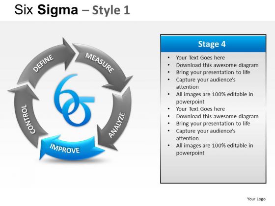 Process Flow Diagram On Six Sigma Ppt Slides Process Flow Diagram On Six Sigma Ppt Slides