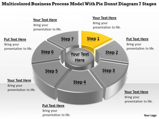 Process Model With Pie Donut Diagram 7 Stages Import Export Business Plan PowerPoint Slides Process Model With Pie Donut Diagram 7 Stages Import Export Business Plan PowerPoint Slides