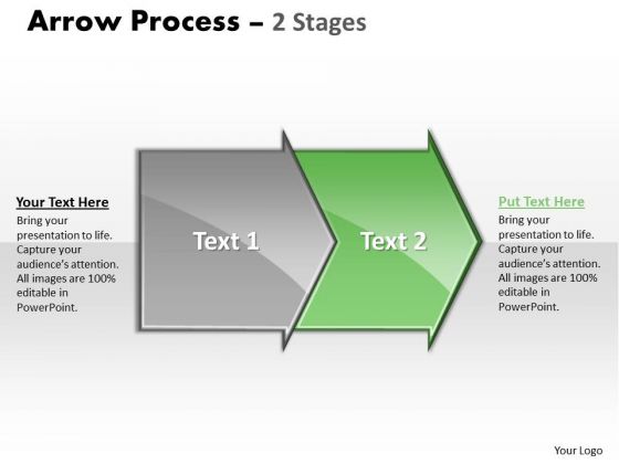 Process Ppt Theme Horizontal Illustration Through Shapes Arrows PowerPoint 3 Graphic