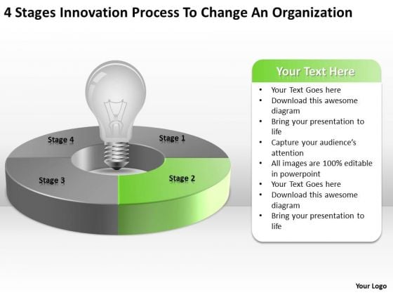Process To Change Organization Business Plan Outline PowerPoint Templates