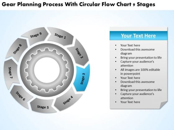 Process With Circular Flow Chart 9 Stages Short Business Plan Example PowerPoint Slides Process With Circular Flow Chart 9 Stages Short Business Plan Example PowerPoint Slides