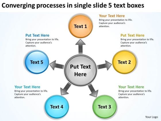Processes In Single Slide 5 Text Boxes Arrows Diagram Software PowerPoint Templates Processes In Single Slide 5 Text Boxes Arrows Diagram Software PowerPoint Templates