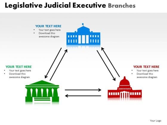 Profession Legislative Judicial Executive Branches PowerPoint Slides And Ppt Diagram Templates