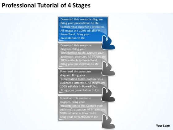 Professional Tutorial 4 Stages Design Process Flow Chart PowerPoint Slides Professional Tutorial 4 Stages Design Process Flow Chart PowerPoint Slides