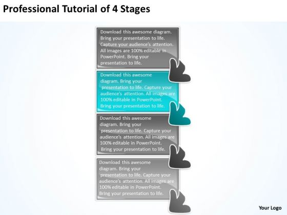 Professional Tutorial 4 Stages Online Flowchart Maker PowerPoint Templates Professional Tutorial 4 Stages Online Flowchart Maker PowerPoint Templates
