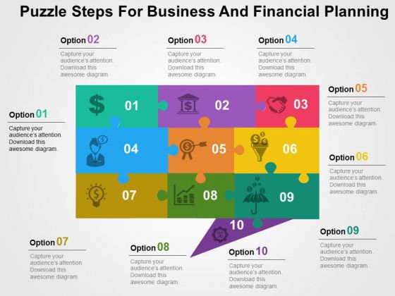 Puzzle Steps For Business And Financial Planning PowerPoint Templates Puzzle Steps For Business And Financial Planning PowerPoint Templates