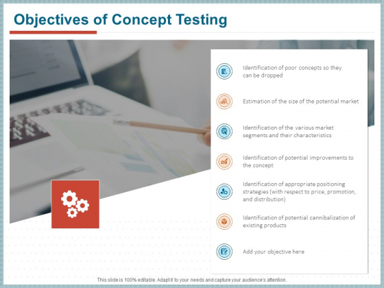 Qualitative Concept Testing Objectives Of Concept Testing Ppt PowerPoint Presentation Layouts Example PDF