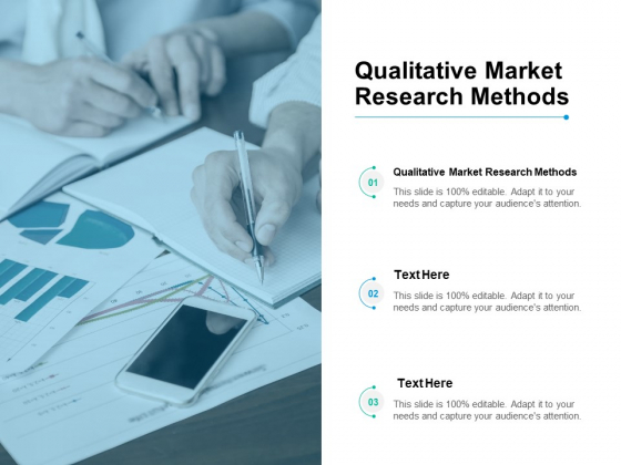 Qualitative Market Research Methods Ppt PowerPoint Presentation Summary Example Cpb