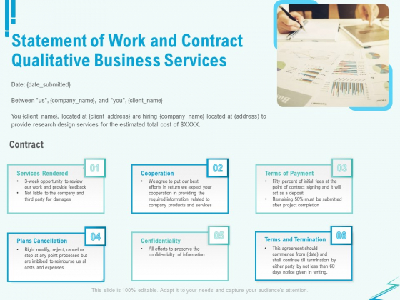 Qualitative Market Research Study Statement Of Work And Contract Business Services Portrait PDF Qualitative Market Research Study Statement Of Work And Contract Business Services Portrait PDF