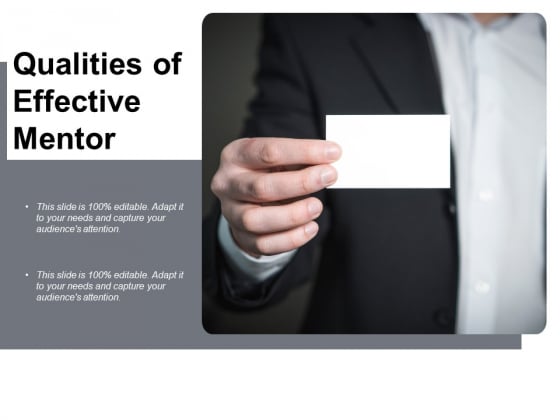 Qualities Of Effective Mentor Ppt PowerPoint Presentation Show Pictures Qualities Of Effective Mentor Ppt PowerPoint Presentation Show Pictures