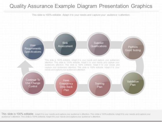 Quality Assurance Example Diagram Presentation Graphics