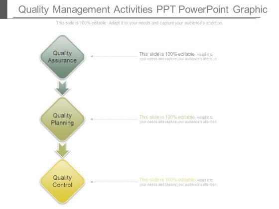 Quality Management Activities Ppt Powerpoint Graphic