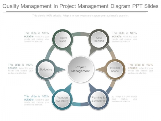 Quality Management In Project Management Diagram Ppt Slides Quality Management In Project Management Diagram Ppt Slides