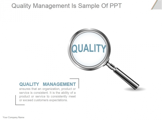 Quality Management Is Ppt PowerPoint Presentation Tips Quality Management Is Ppt PowerPoint Presentation Tips