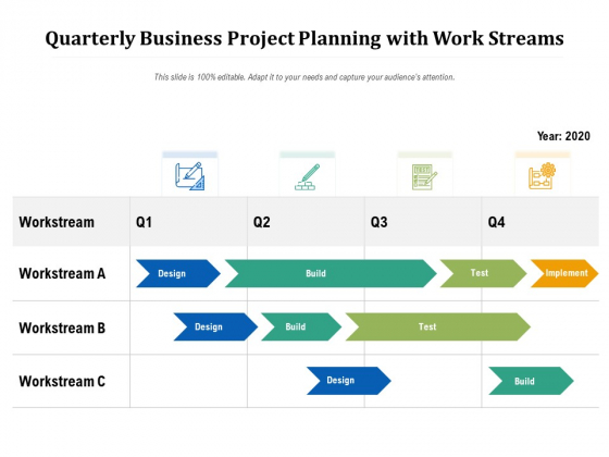 Quarterly Business Project Planning With Work Streams Ppt PowerPoint Presentation Layouts Visual Aids PDF Quarterly Business Project Planning With Work Streams Ppt PowerPoint Presentation Layouts Visual Aids PDF
