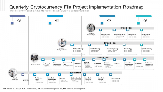 Quarterly Cryptocurrency File Project Implementation Roadmap Inspiration PDF